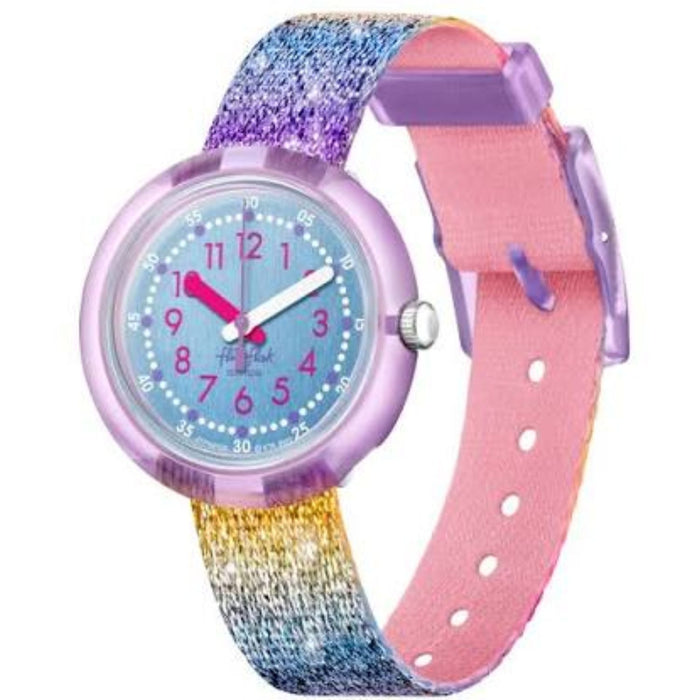 Swatch Girls's Flik Flak Light blue Dial Watch - ZFPNP128